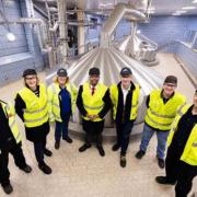 Minister for the Economy visits Magor Brewery in Caldicot