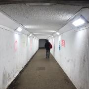 The subway under the A40 in Monmouth