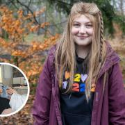 Isabel Dockings, 17, was diagnosed with a rare form of bone cancer in February 2023. She was cleared of the cancer in November 2023.