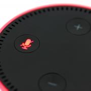Amazon Echo dot, with the Alexa function