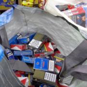 Trading standards seized the fake cigarettes and tobacco at a business called Caerphilly Market