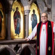Bishop Dorrien Davies sent prayers and best wishes to the Welsh Government in his first St David's Day speech