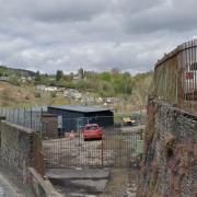 The site in Aberbeeg near Abertillery that could potentially be developed. From Google Streetview.
