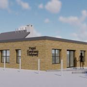 How Ysgol Gymraeg Trefynwy, in Monmouth, could look when its building is redeveloped.
