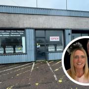 First Class Windows, owned by husband and wife Paul and Melanie Webster, is opening a showroom in Caerphilly later this month