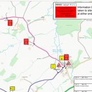 Welsh water enforce emergency closure on Monmouth road