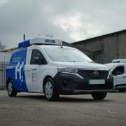The first hydrogen-powered meals on wheels van has been introduced in Monmouthshire