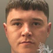 Sam Wade from Cwmbran has been given a prison sentence after carrying a knife in his sock