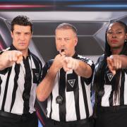 The reboot of Gladiators saw Sonia Mkoloma, Lee Phillips and ex-Premier League Football referee Mark Clattenburg take on the roles of referees