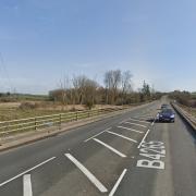 A motorcyclist has died in a crash