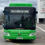 Newport bus issues Welsh and English route indicators