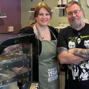 ‘Really excited:’ Family to open vegan café and vinyl shop tomorrow