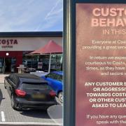 Costa Coffee Blaenau Gwent employee verbally abused