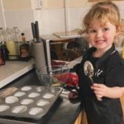 Oswyn Ward is a two-year-old from Pembrokeshire who posts cooking videos on Tik Tok and wants to be like Gordon Ramsay.