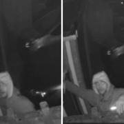 Gwent Police are investigating a report of suspicious activity and would like to speak to the man in these pictures