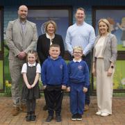 Deighton Primary School in Tredegar launched the new project