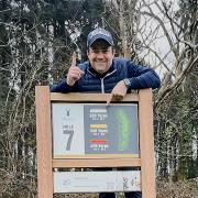 REMARKABLE: Matt Underwood hit a potentially record-breaking hole-in-one at Tredegar Park