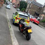 This motorbike was seized for a full house of document offences