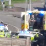 Air ambulance attends severe Blaenavon motorbike crash