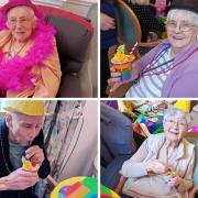 Quarry Hall residents enjoyed their cocktail day