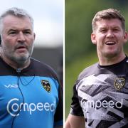 GOING: Forwards coaches Mefin Davies and Luke Narraway are leaving the Dragons