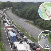Hours of delays as major incident leaves motorway closed