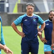 WATCHING: New defence coach Filo Tiatia is arriving to observe the Dragons ahead of their Judgement Day finale against the Scarlets
