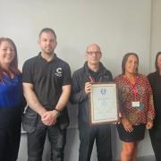 The team at M Cwmbran have won the coveted RoSPA Order of Distinction Award