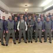 Synergy was given the Best UK Male Choir award