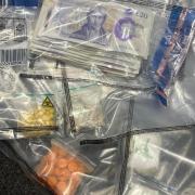 A man has been charged with drug supply offences following drugs and cash being seized at a festival in Chepstow