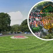 Tredegar Park in Newport where vandals destroyed the mini golf area