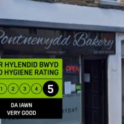 Pontnewydd Bakery has been awarded five stars in its recent food hygiene inspection