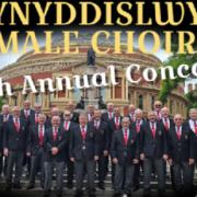 Mynyddislwyn Male Choir will perform at Blackwood Miners' Institute