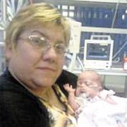 TOLD COLLEAGUE OF FEARS: Kim Buckley with granddaughter Kimberley