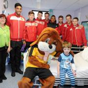 SMILES: We visited children at the Royal Gwent this week