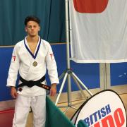 FIRST DAN: Newport's Dan Rabbitt won gold at the Cadet British Judo Championships