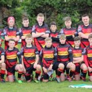 The Croesyceiliog U13s squad who won the Tigers Challenge trophy