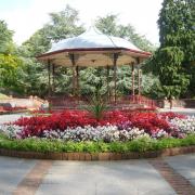 RECOGNITION: The bandstand at Belle Vue Park in Newport, which has been awarded Green Flag status for the tenth year running