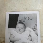 BABY: Andrew Bowen as a baby after winning a photography competition for the cutest baby in 1961