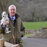 The Lord Lieutenant of Gwent, Brigadier Robert Aitken CBE with Bundle.
www.christinsleyphotography.co.uk