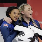Mica Moore and Mica McNeill at Pyeongchang 2018