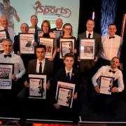 BIG BASH: The winners at the inaugural South Wales Argus Sports Awards, held at the Celtic Manor last year