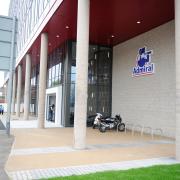 New Admiral office opens in Newport.  Pictured is the main entrance to Admiral House..