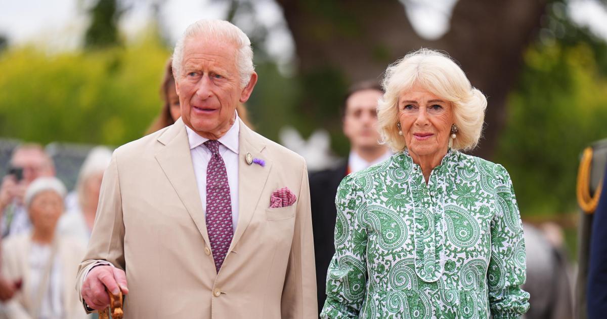 König Karl III. und Königin Camilla nehmen an der Eröffnung des Senedd ...