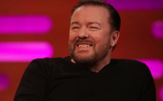 Ricky Gervais. Credit: PA