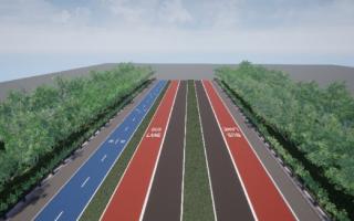 Proposals to transform a stretch of the A48 between Newport and Cardiff by adding bus and cycle lanes.