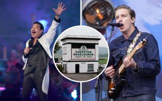 US star Lionel Richie and George Ezra both performed at Chepstow Racecourse this summer.