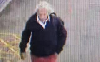 British Transport Police want to speak with this man in connection with an alleged sexual assault.