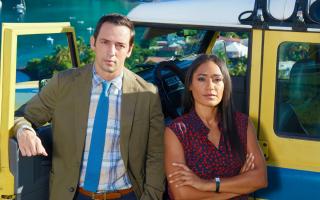 Josephine Jobert plays Detective Sergeant Florence Cassell on BBC One programme Death In Paradise.