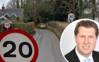 Cllr Richard John, leader of the Welsh Conservative group on Monmouthshire council, has welcomed the implementation of the 20mph limit in rural areas that weren't subject to the new default limit.
